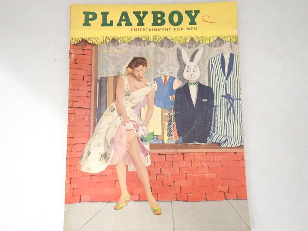 June 1955 Playboy Magazine (1 of 4)