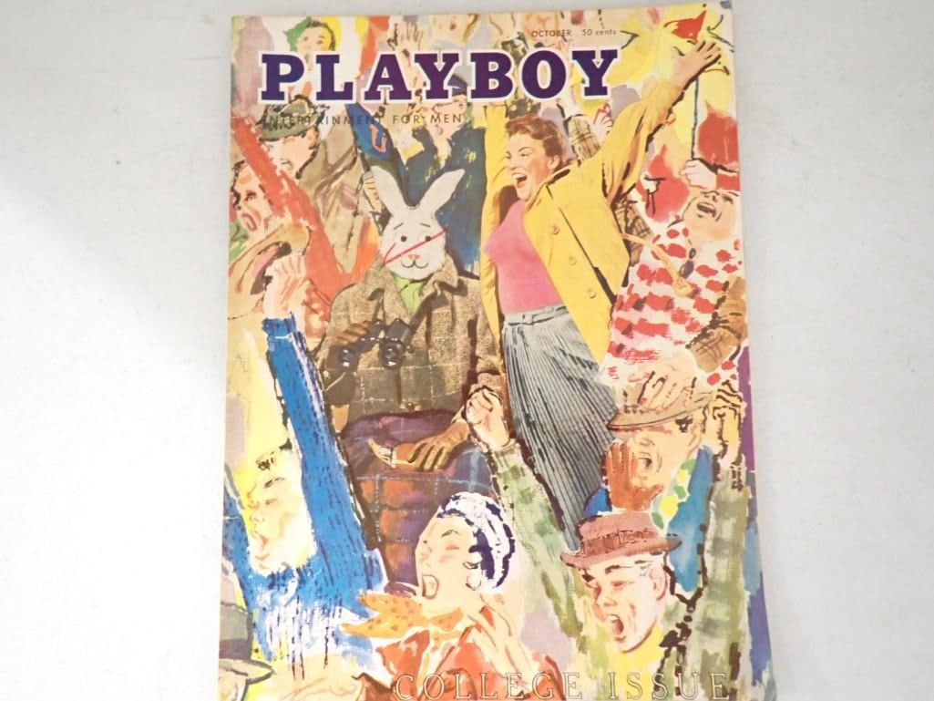 October 1955 Playboy Magazine (1 of 4)