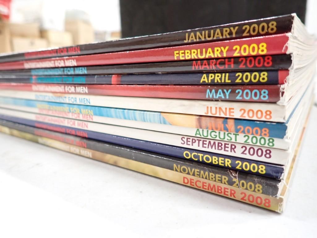 Playboy Magazines - Complete year 2008 (1 of 8)