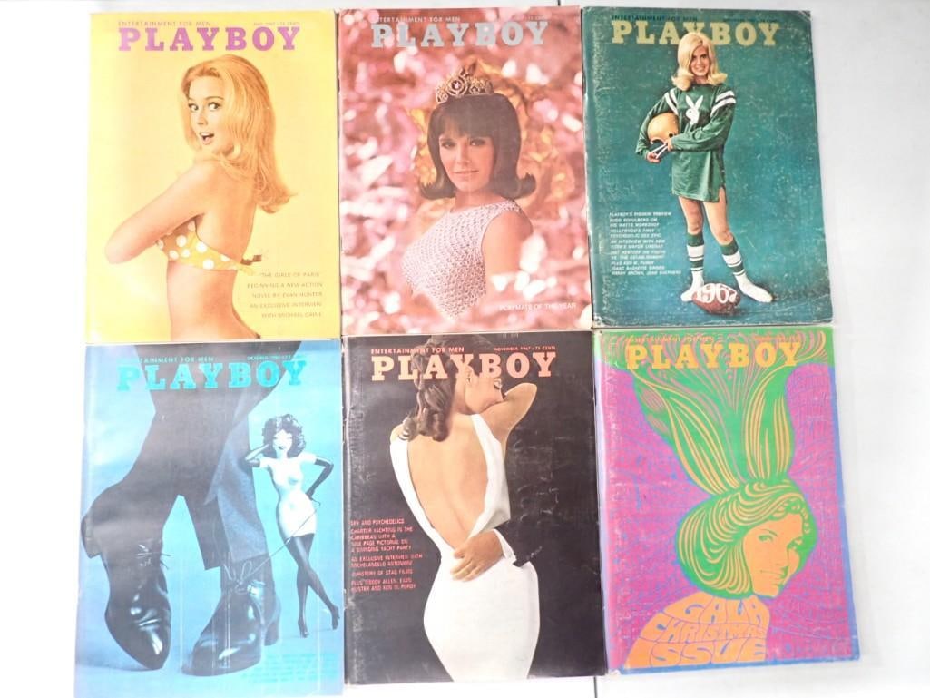 Playboy Magazines - 1967 second half (1 of 7)