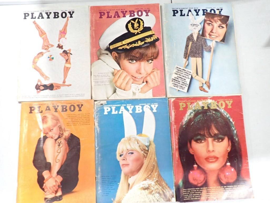 Playboy Magazines - 1966 second half (1 of 7)