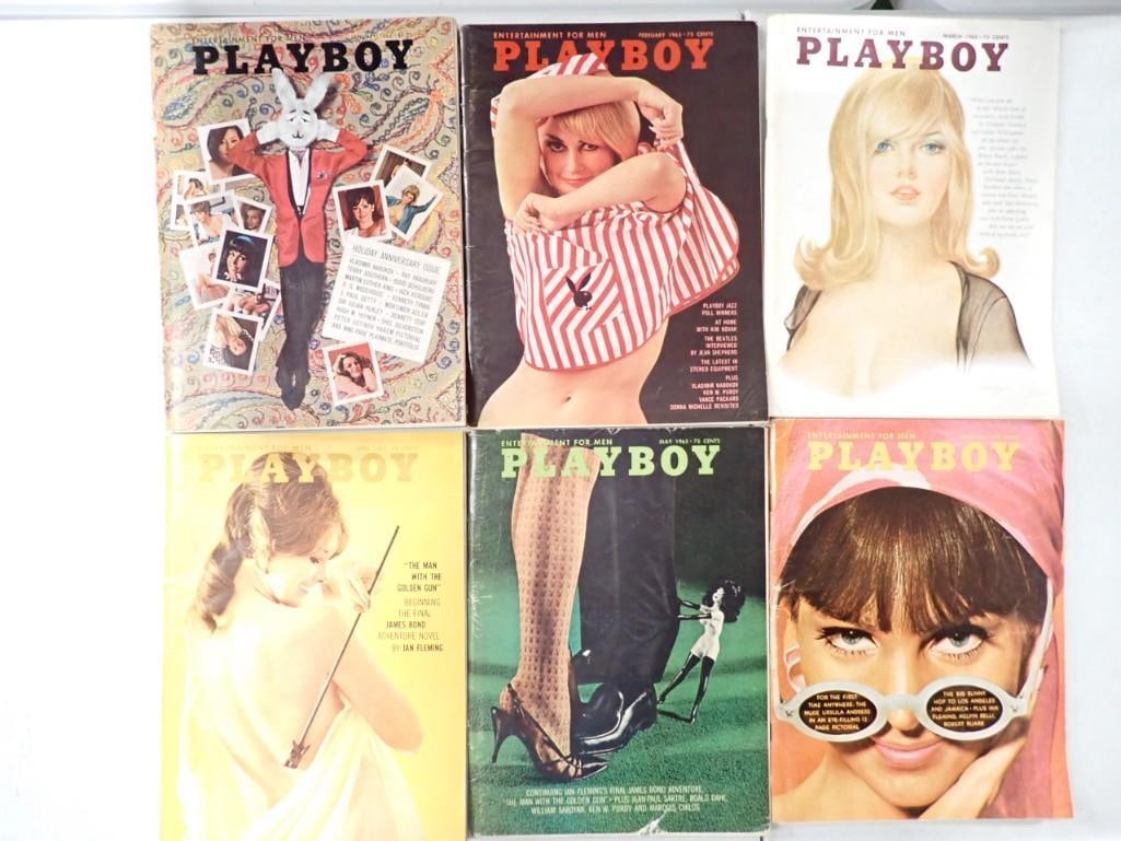Playboy Magazines - 1965 first half (1 of 7)
