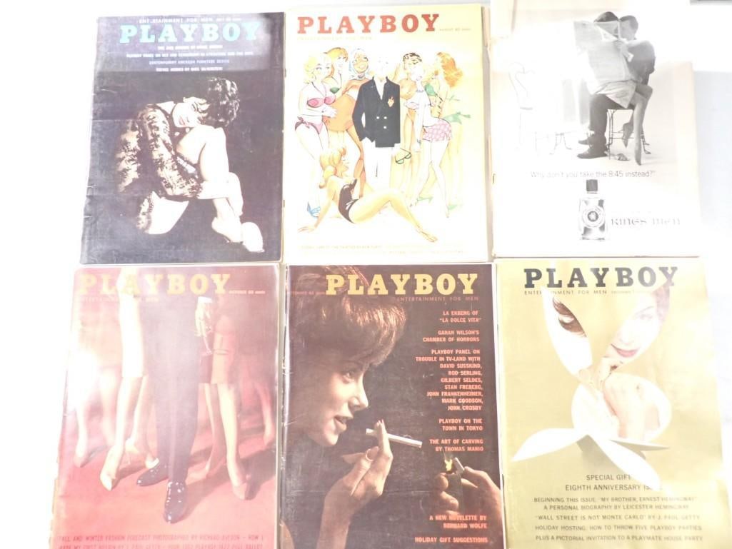 Playboy Magazines - 1961 second half (1 of 4)