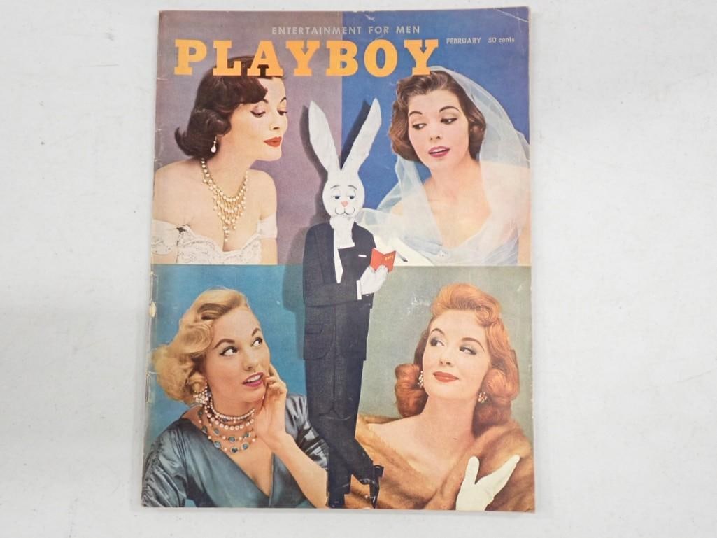 Playboy magazine - February 1956 (1 of 4)