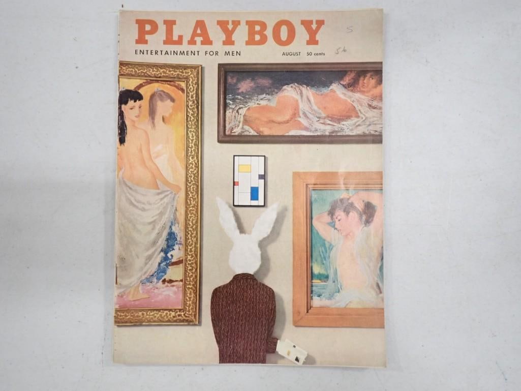 Playboy magazine - August 1956 (1 of 4)