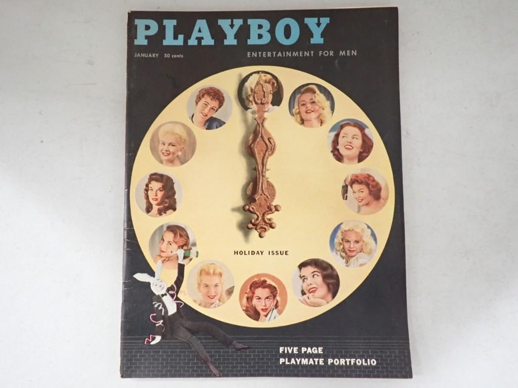 Playboy magazine - January 1957 (1 of 4)