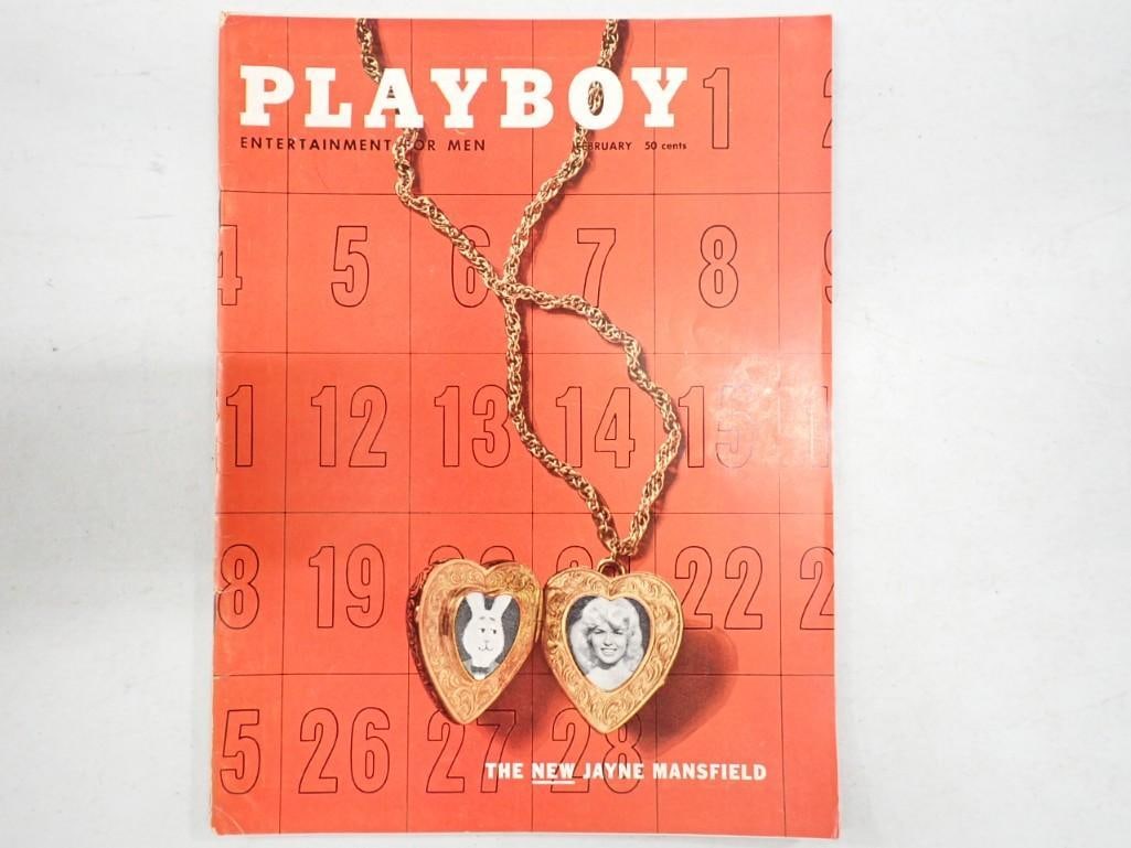 Playboy magazine - February 1957 (1 of 4)