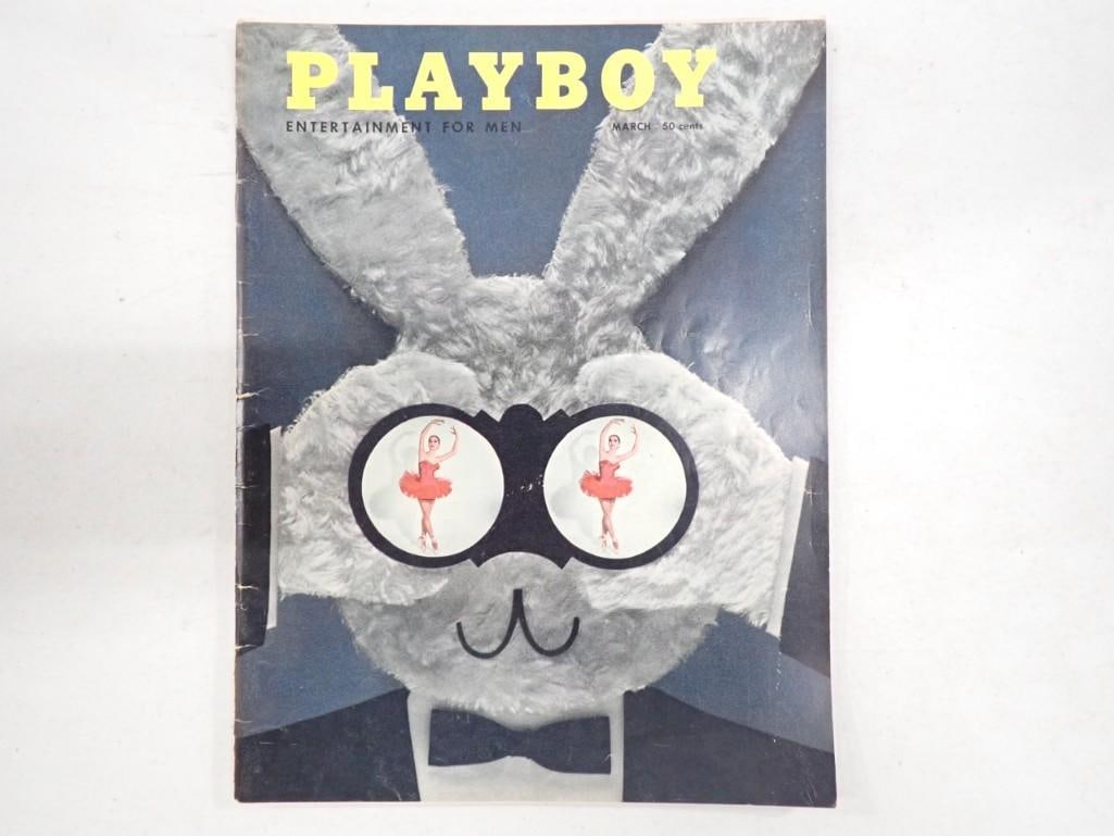 Playboy magazine - March 1957 (1 of 4)