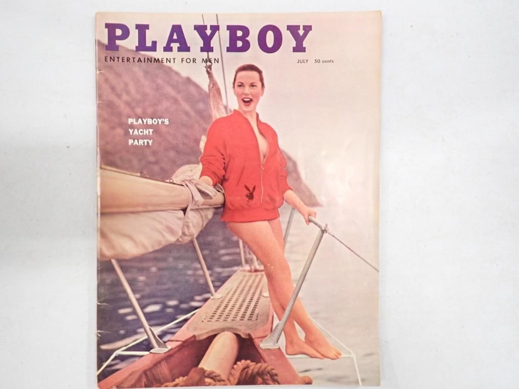 Playboy magazine - July 1957 (1 of 4)