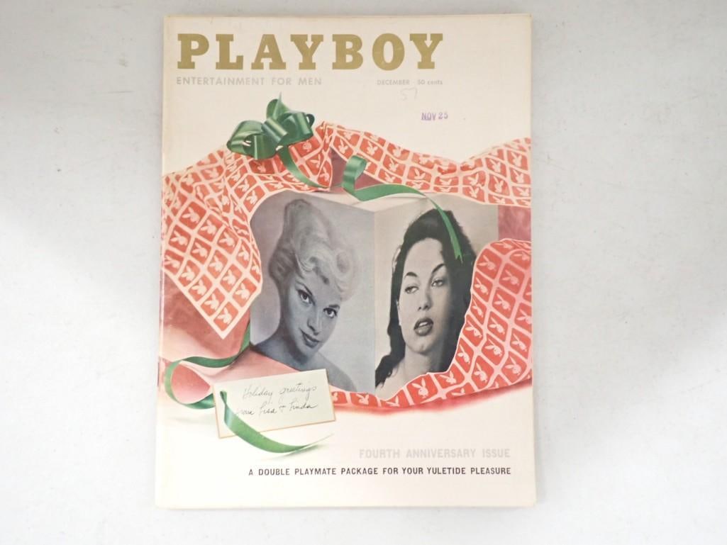 Playboy magazine - December 1957 (1 of 4)