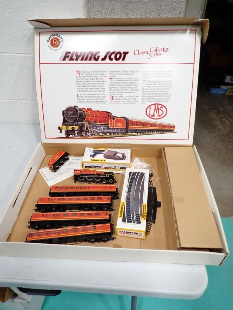 Bachmann H0 Scale Train Set - Flying Scott - comes with everything as shown (1 of 7)