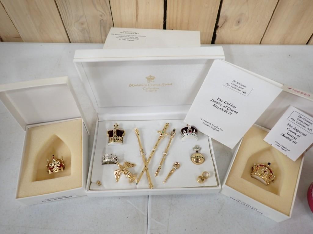 Miniature Crown Jewel Collection 1:12 Scale Coronation Miniature Collection (1 of 9)