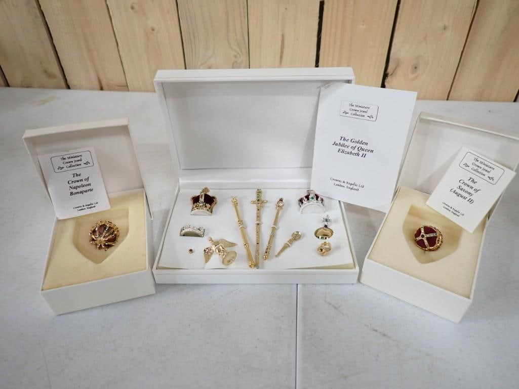 Miniature Crown Jewel Collection 1:12 Scale Coronation Miniature Collection (1 of 7)