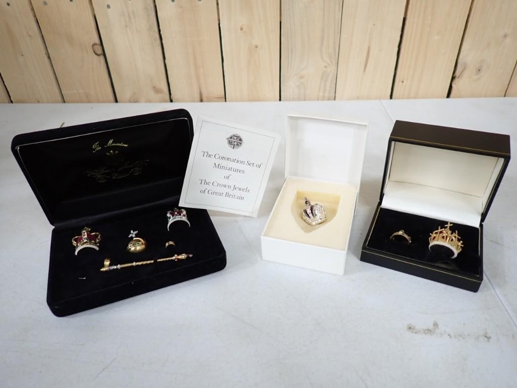Miniature Crown Jewel Collection 1:12 Scale Coronation Miniature Collection (1 of 8)