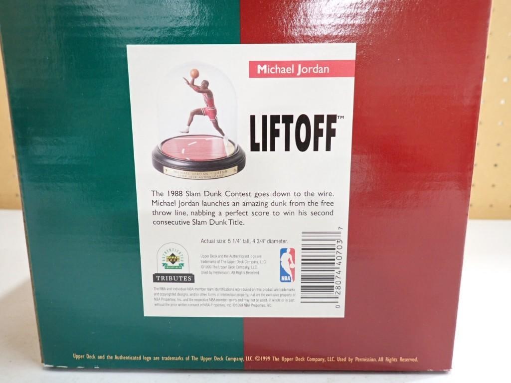 Upper Deck Authentic Collectibles Michael Jordan Liftoff with Original Box: Upper Deck Authentic Collectibles Michael Jordan Liftoff with Original Box
