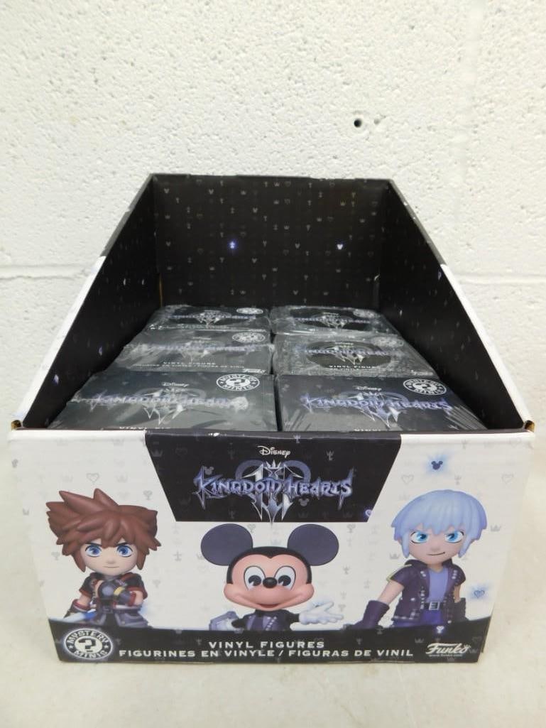 Disney Kingdom Hearts Funko Mystery Minis New and Sealed with Store Display Box: Disney Kingdom Hearts Funko Mystery Minis New and Sealed with Store Display Box