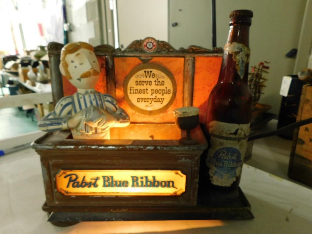 Pabst Blue Ribbon Beer Bar Light We Serve the Finest People Everyday with Bartender Works (1 of 17)