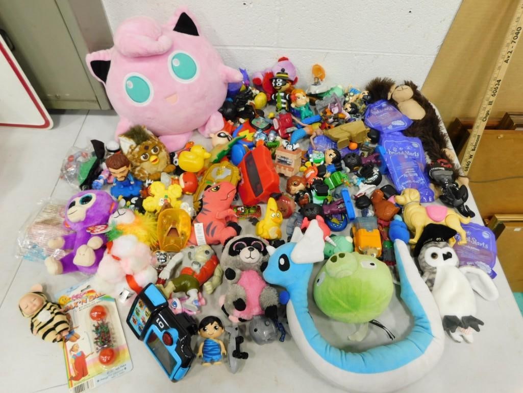 Small Toys, Furby, Jigglypuff Pokemon Plush, McDonald's, etc (1 of 9)