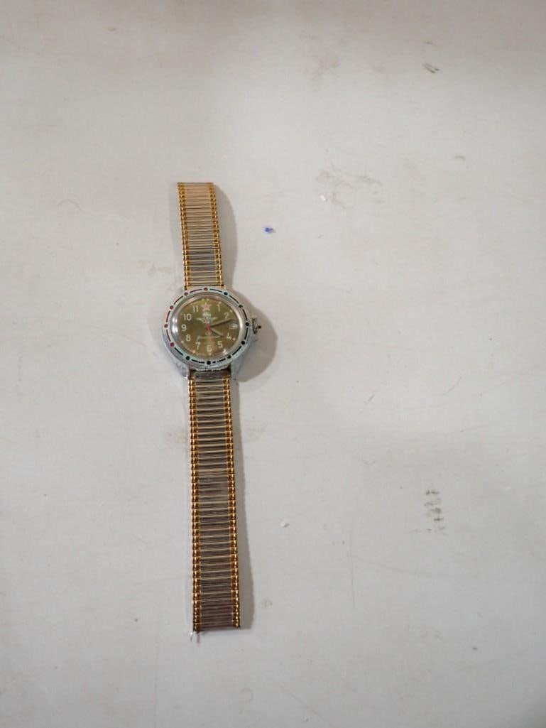 Vintage Russian Watch Marked USSR on the Back (1 of 4)