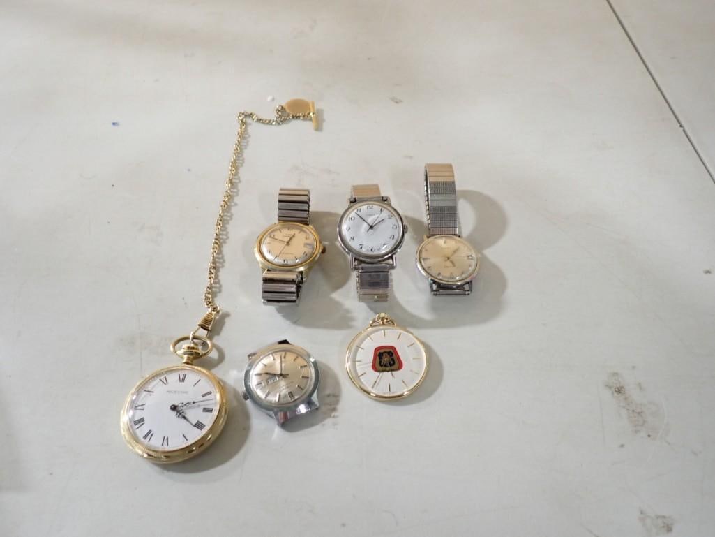 Vintage Watches incl Timex and United Brotherhood of Carpenters and Joiners of America: Vintage Watches incl Timex and United Brotherhood of Carpenters and Joiners of America , etc