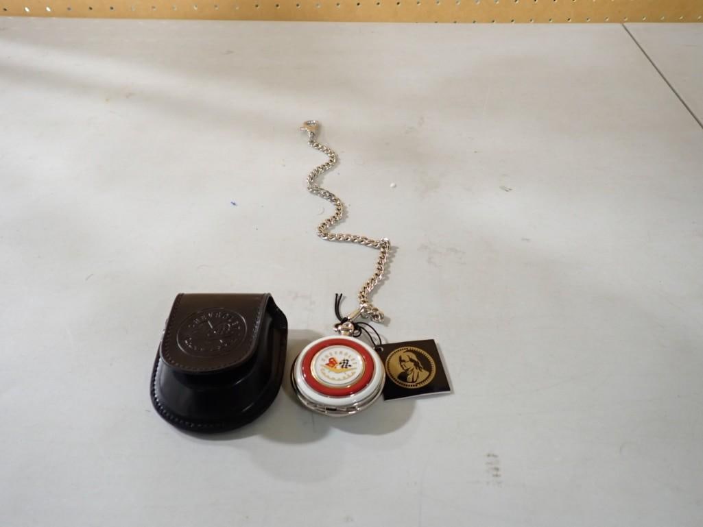 Franklin Mint Chevrolet Corvette Pocket Watch (1 of 5)