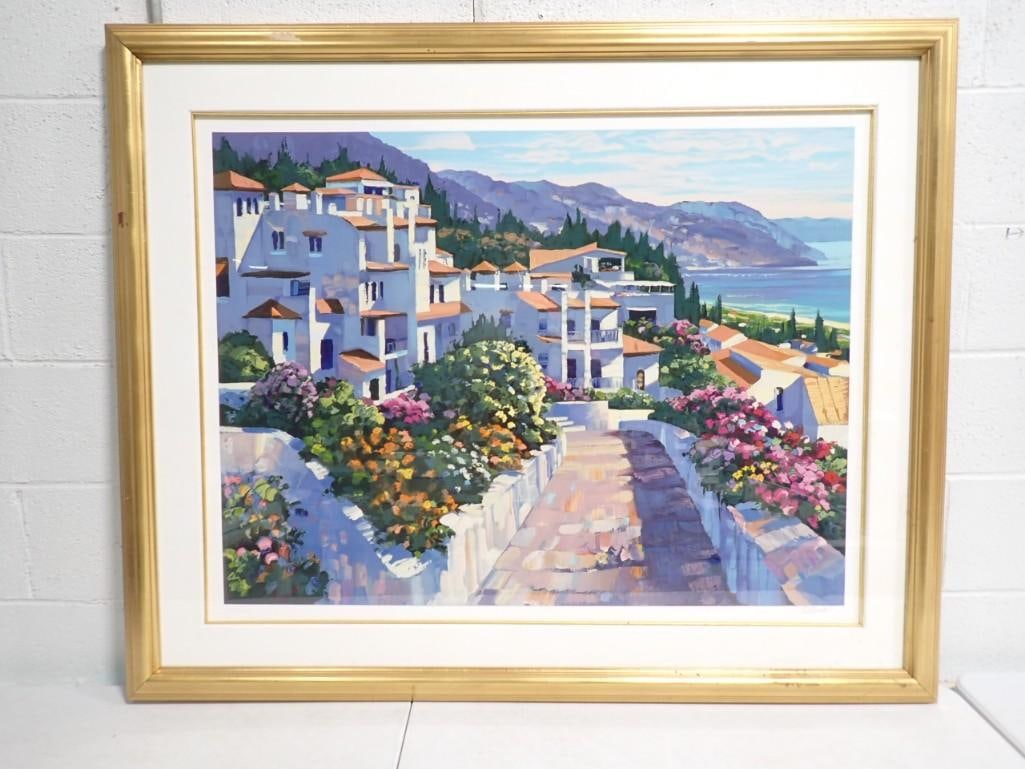 Howard Behrens Print Pencil Signed and Numbered CXLII/CLXXV Framed 53" x 43" (1 of 6)