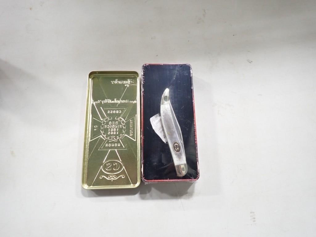 New Sealed Schrade Walden 150 Year Anniv Civil War Confederate Knife (1 of 5)