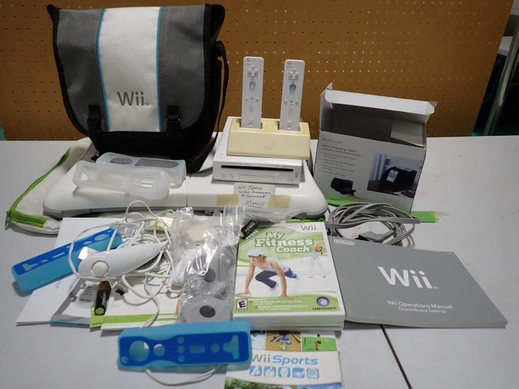 Wii Sports Video Game System, Accessories, Software Works (1 of 7)
