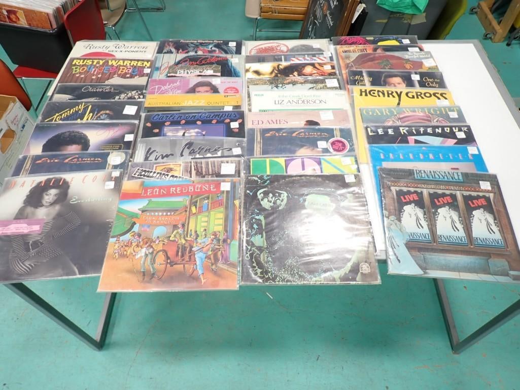Vinyl Records incl Leon Redbone, Natalie Cole, Eric Carmen, Kim Carnes, etc (1 of 7)
