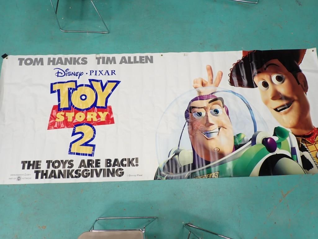 Large Toy Story 2 Roll Out Vinyl Poster / Display - 10 feet by 4 feet (1 of 9)