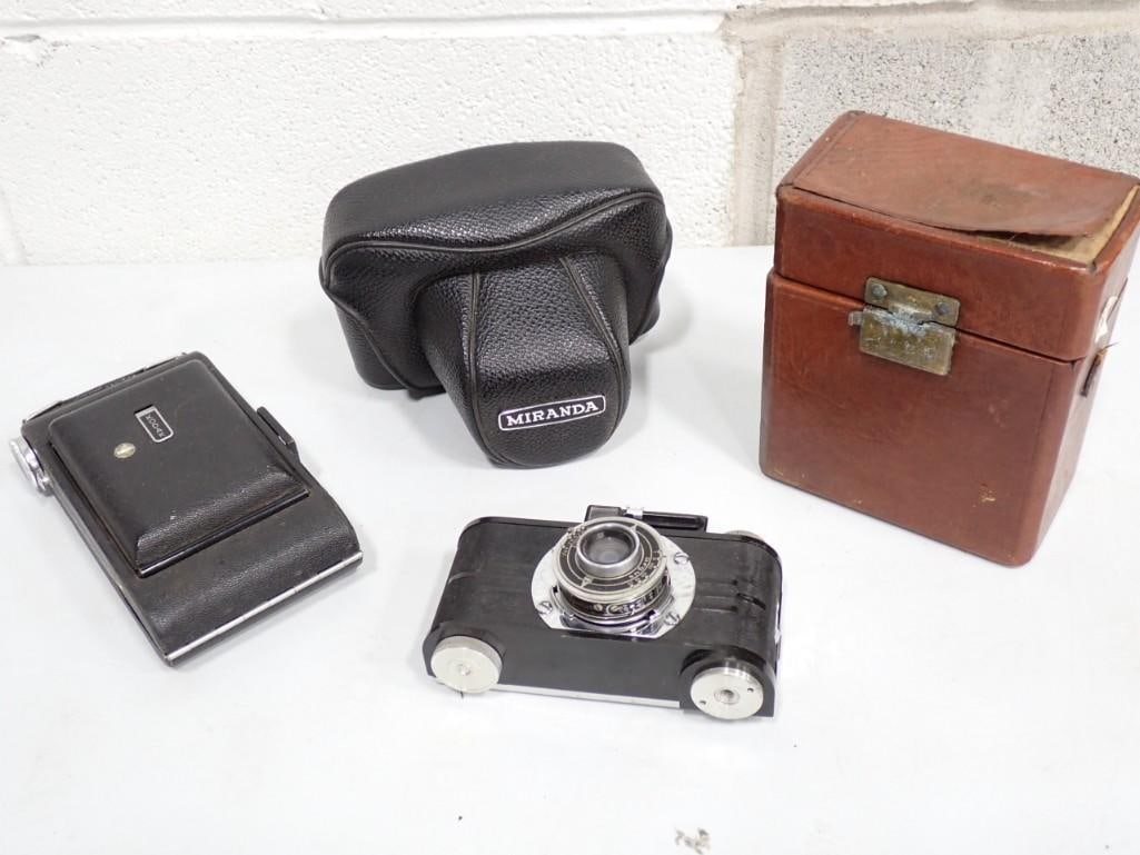 Vintage Camera Lot including Miranda RE-II, Cinemaster II 8mm, Argus IRC, (1 of 19)