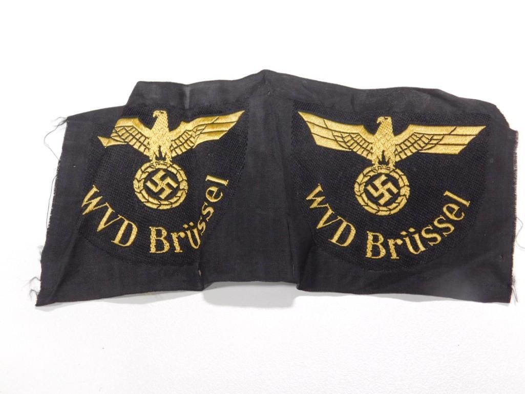 WWII German Patch - WVD Brussel (1 of 4)