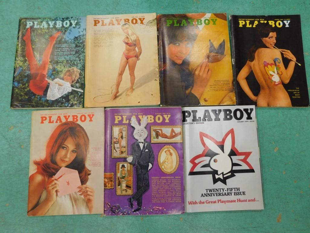 Lot of assorted Playboy Magazines - 1960's and 1970's (1 of 4)