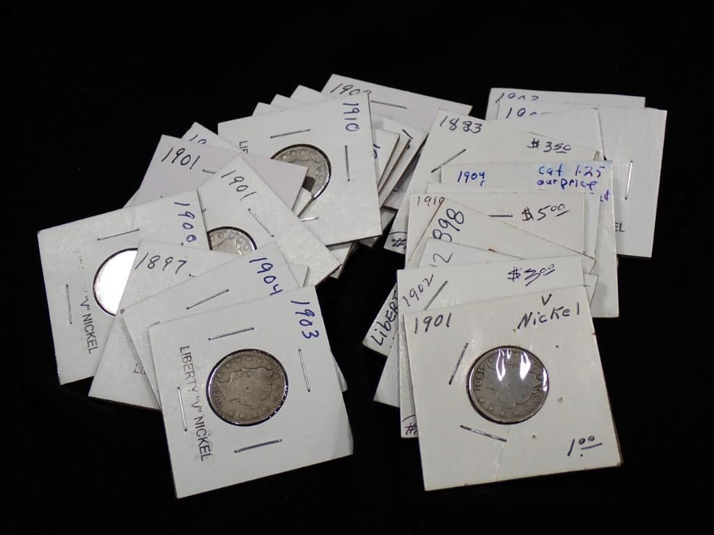 Lot of Liberty V Nickels: Lot of Liberty V Nickels