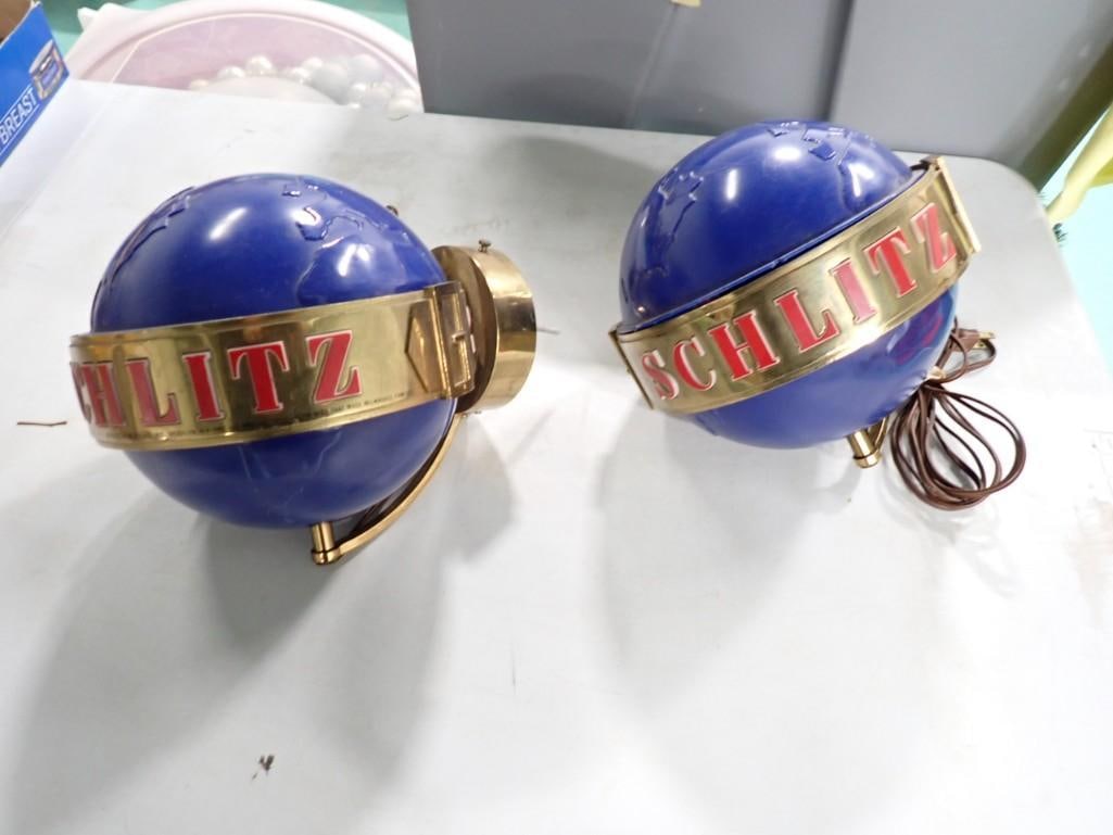 2 Schitz Bar Lights Wall Sconce Lamps Both Rotate, 1 Needs a Bulb (1 of 6)