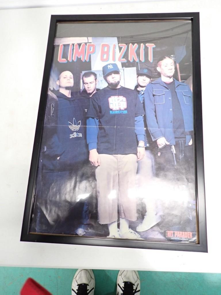 Limp Bizkit Framed Poster - roughly 24" x 17" with frame (1 of 2)