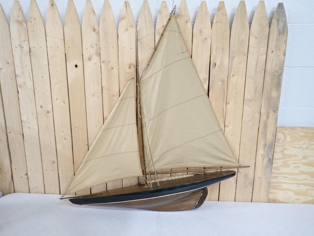 Vintage Model Sailboat (1 of 10)