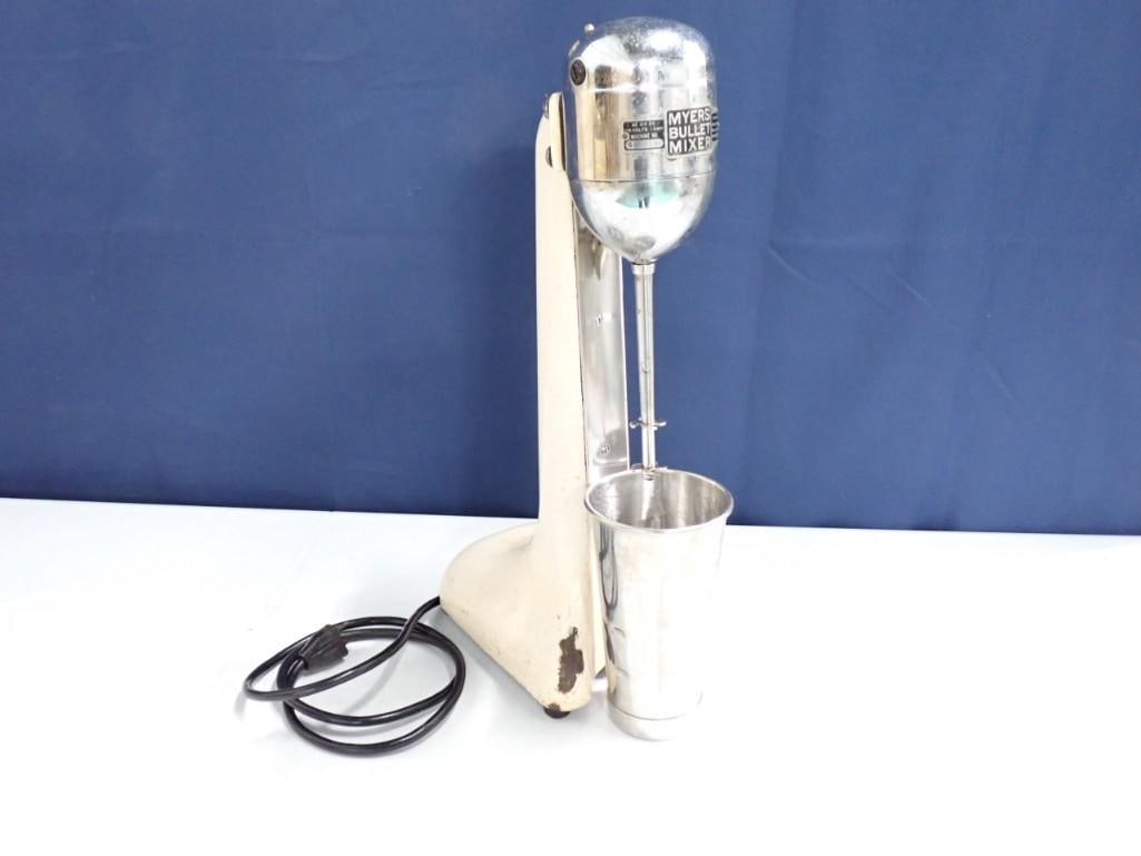 Vintage Myers Bullet Milkshake Mixer