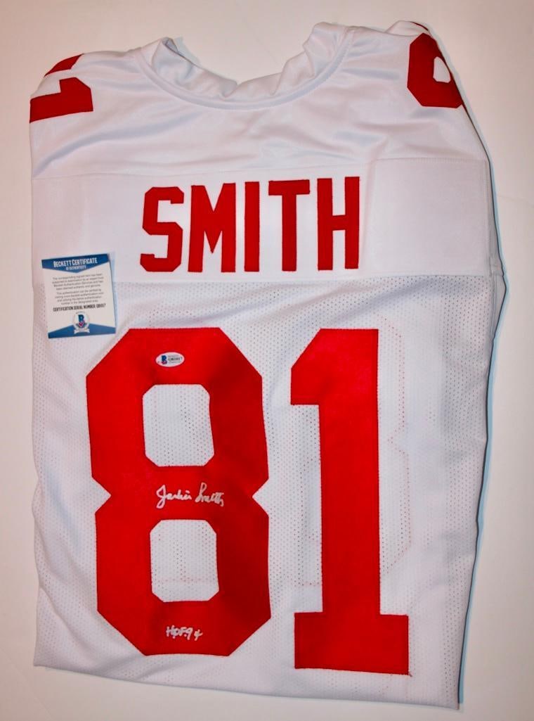 Cardinals Jackie Smith "HOF 94" Signed Jersey With COA (1 of 4)