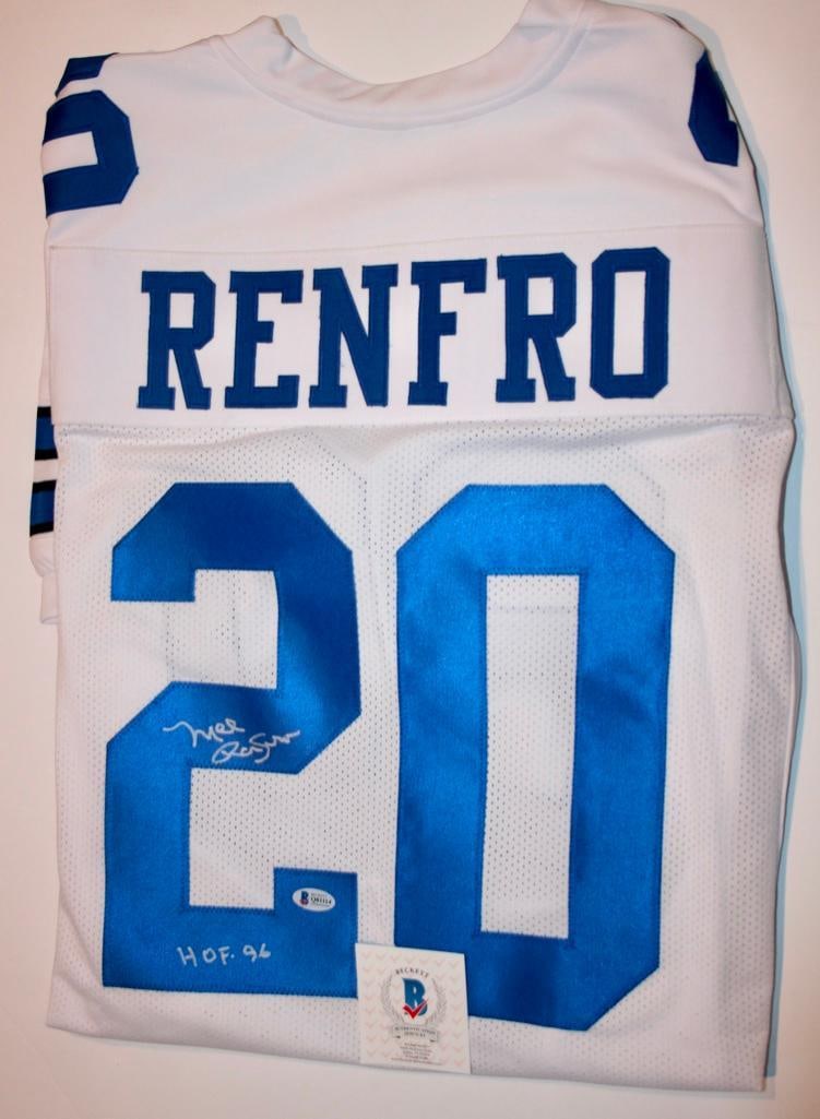 Cowboys Mel Renfro "HOF 96" Signed Jersey With COA (1 of 4)