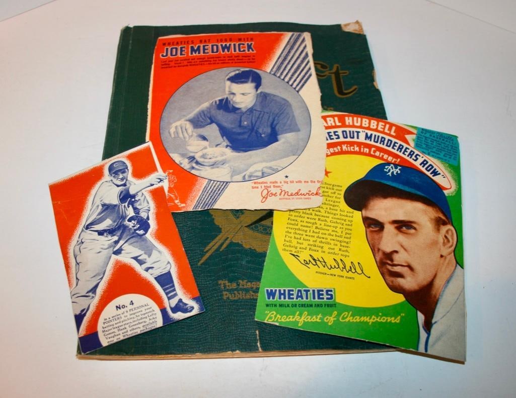 1930's Scrap Book Cubs And Yankees Clippings & More (1 of 11)