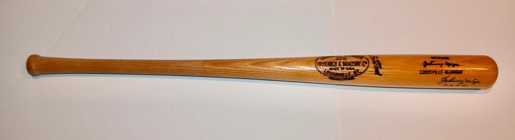 Johnny Mize "HOF 81" Signed Bat (1 of 4)