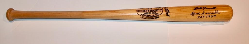 Rick Ferrell "HOF 1984" Signed Bat (1 of 4)