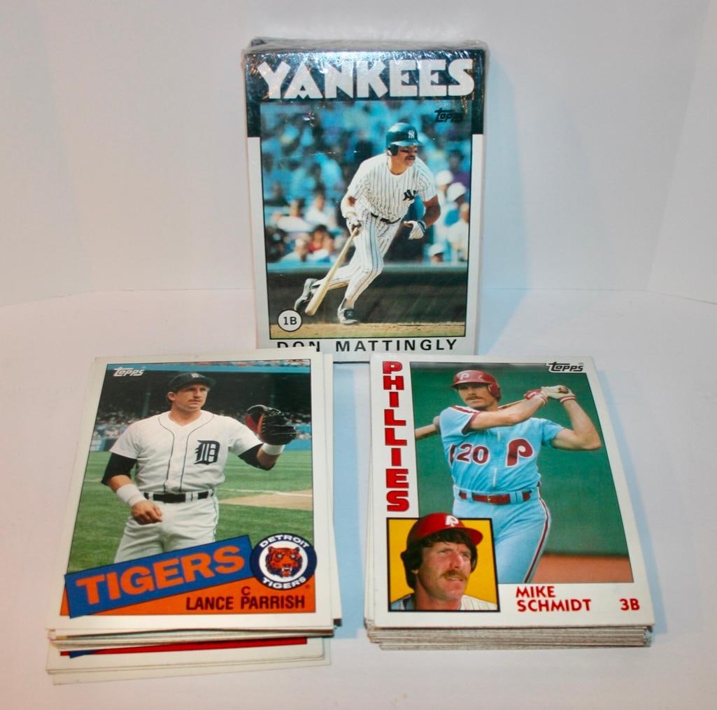3 Complete Sets Topps Super Size Baseball Cards From Mid-1980's (1 of 8)