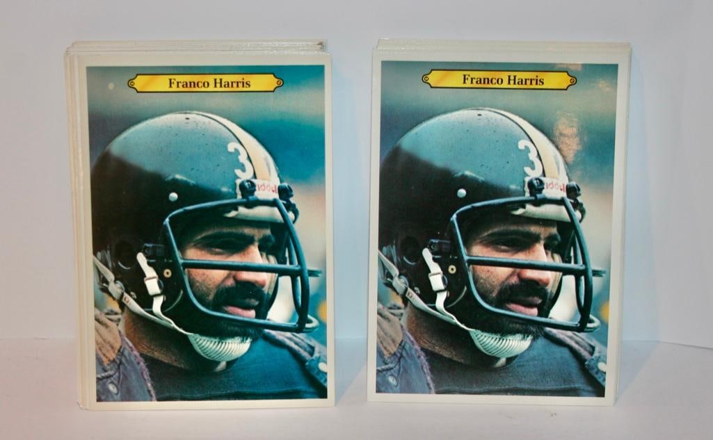 2 Full Sets Of 1980 Topps Super Size Football Cards (1 of 2)