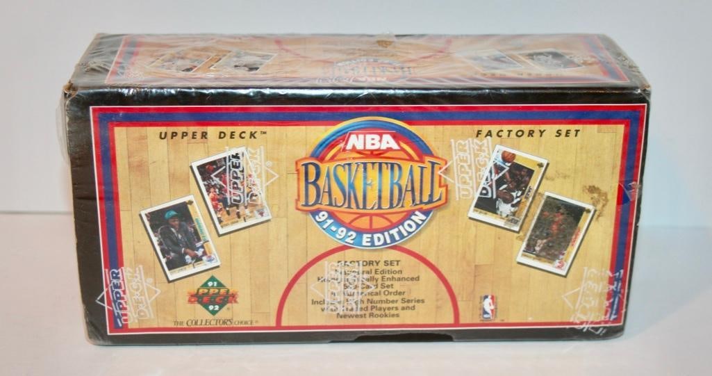 1991-92 Upper Deck Factory Sealed Basketball Set (1 of 6)