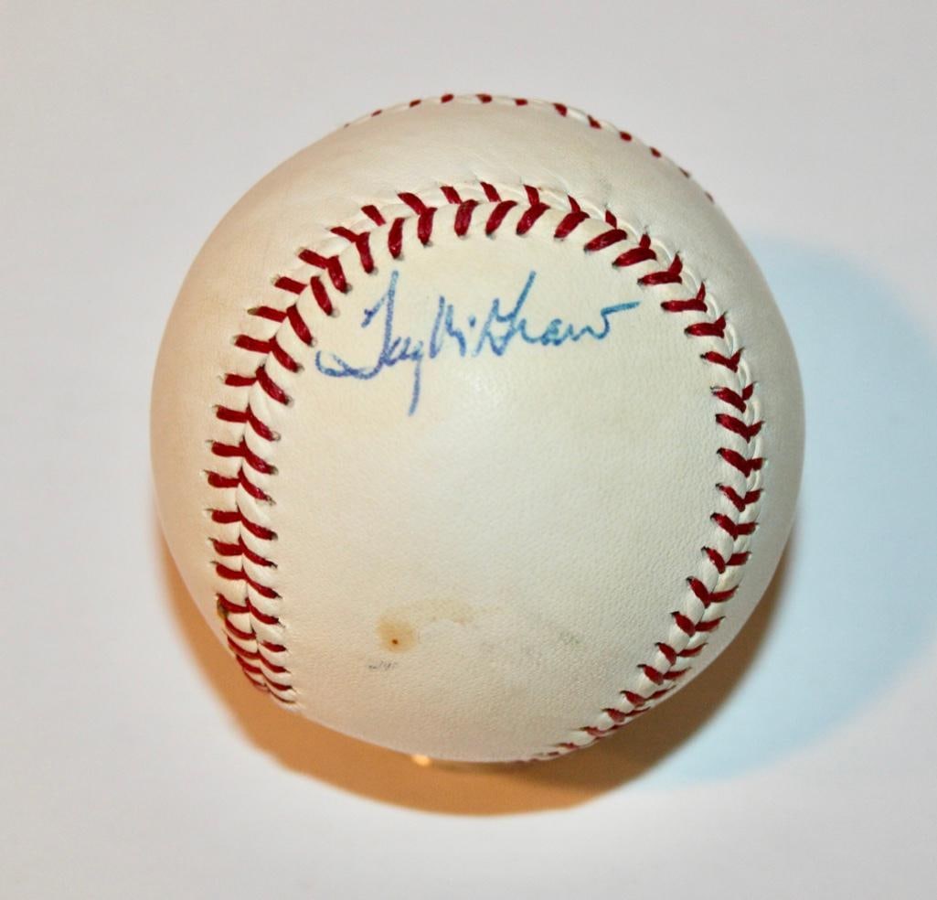 Tug McGraw Signed Baseball (1 of 2)