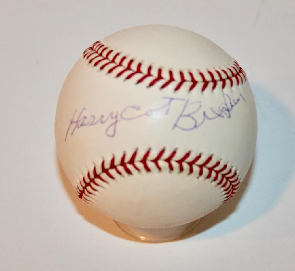 Harry "The Cat" Brecheen Signed Baseball (1 of 2)