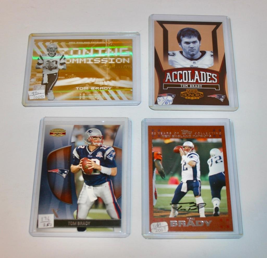 Tom Brady Serially Numbered Insert Cards (1 of 10)