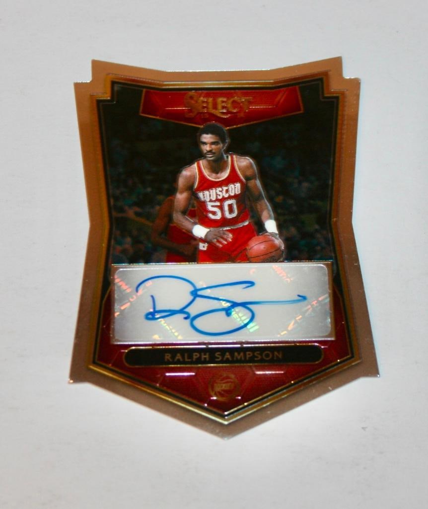 2015-16 Panini Select Ralph Sampson Autograph Card #59 Limited Edition 41/60 (1 of 2)